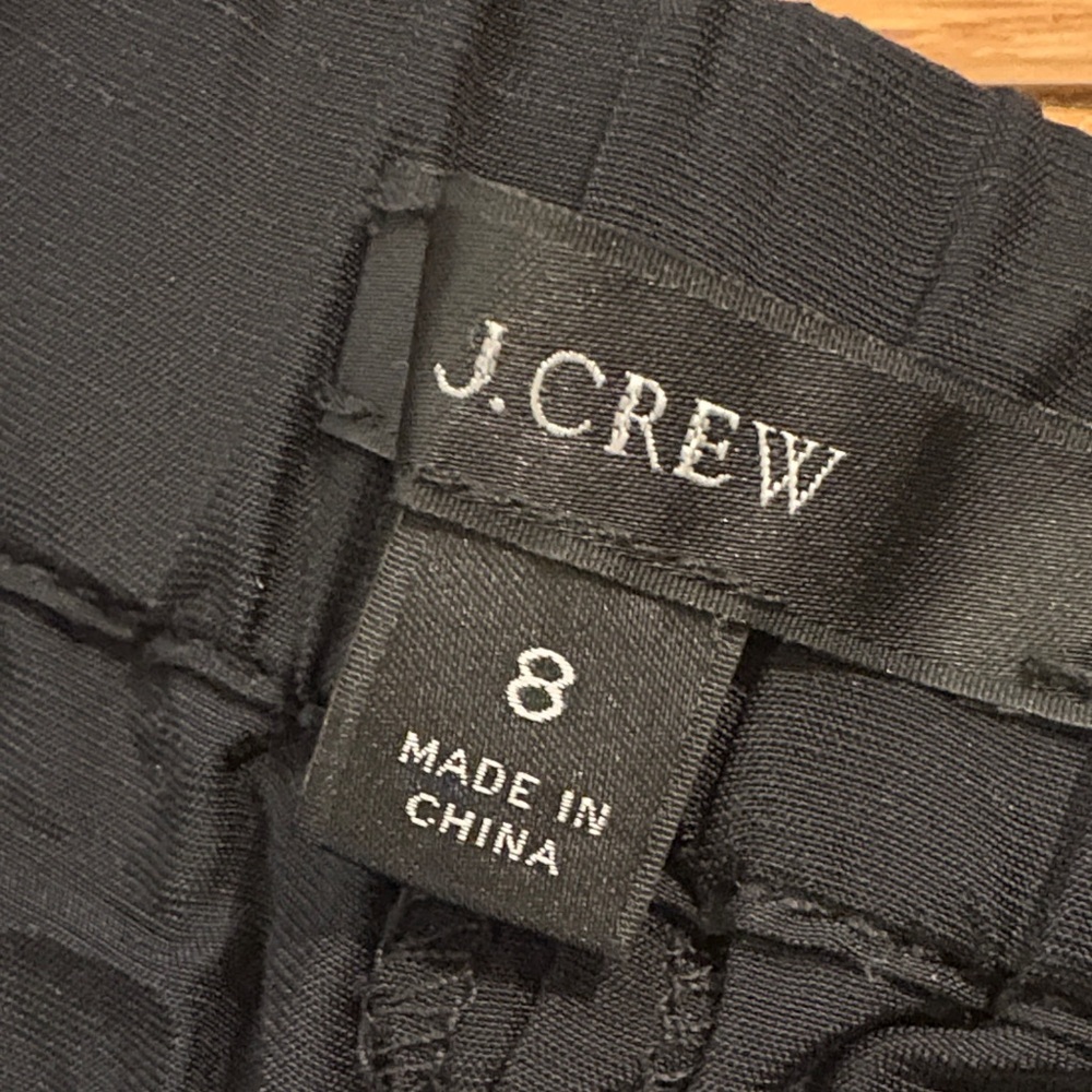 J. Crew Black Wide Leg Pants - Picture 2 of 15